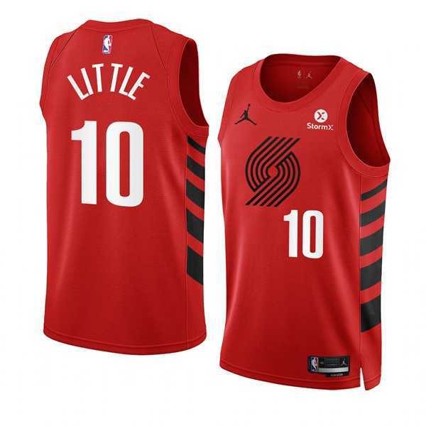 Men's Portland Trail Blazers #10 Nassir Little 2022-23 Red Statement Edition Swingman Stitched Basketball Jersey Dzhi,We sell and wholesale Men's Portland Trail Blazers #10 Nassir Little 2022-23 Red Statement Edition Swingman Stitched Basketball Jersey Dzhi on line form chian!